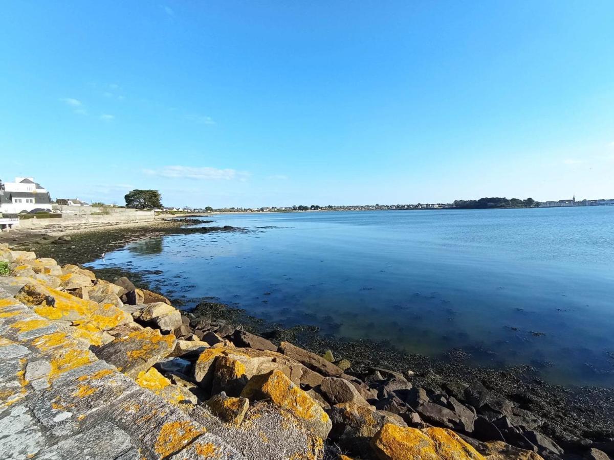 Le Kenav - Studio A 300 M Du Port Locmiquelic Bagian luar foto