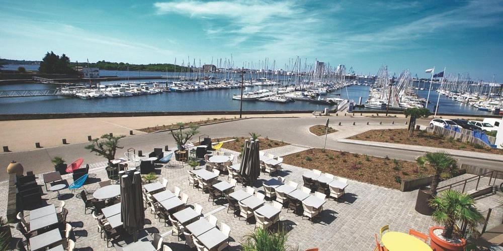 Le Kenav - Studio A 300 M Du Port Locmiquelic Bagian luar foto