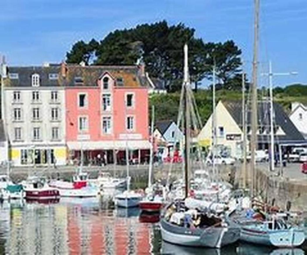 Le Kenav - Studio A 300 M Du Port Locmiquelic Bagian luar foto