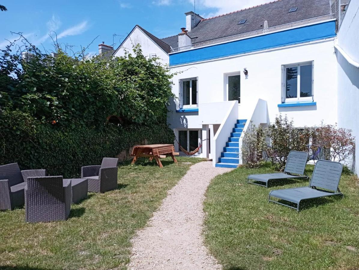 Le Kenav - Studio A 300 M Du Port Locmiquelic Bagian luar foto